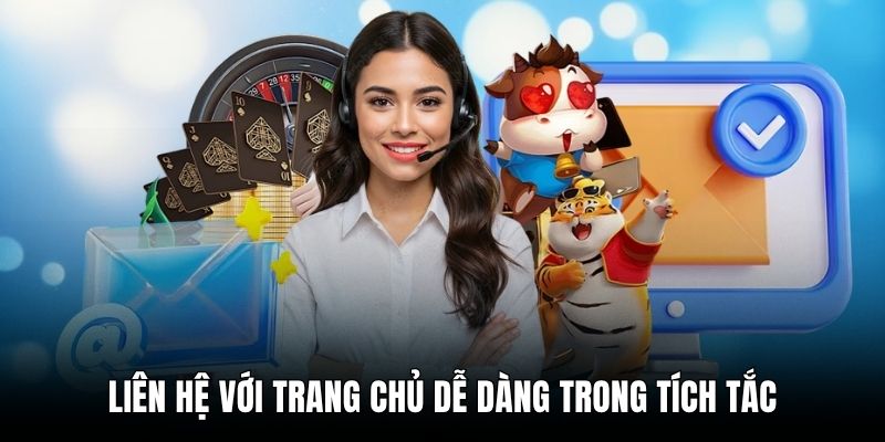 Liên hệ với trang chủ dễ dàng trong tích tắc